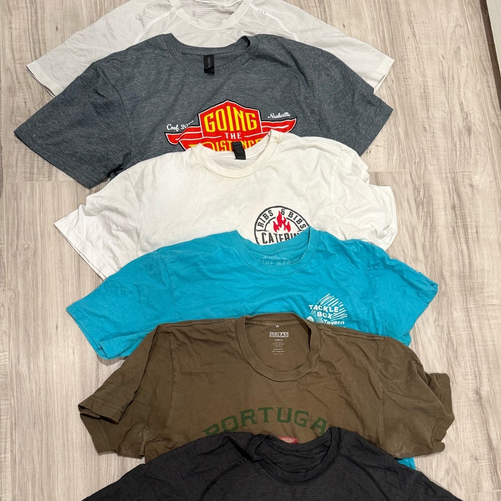 Men's Multicolor T-Shirt Pack of 14